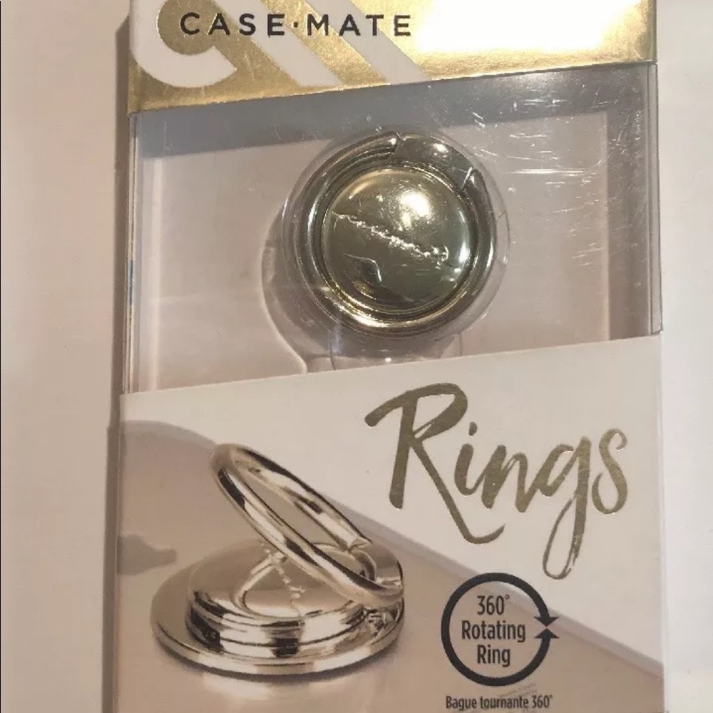 NIB Casemate Phone Ring- Gold